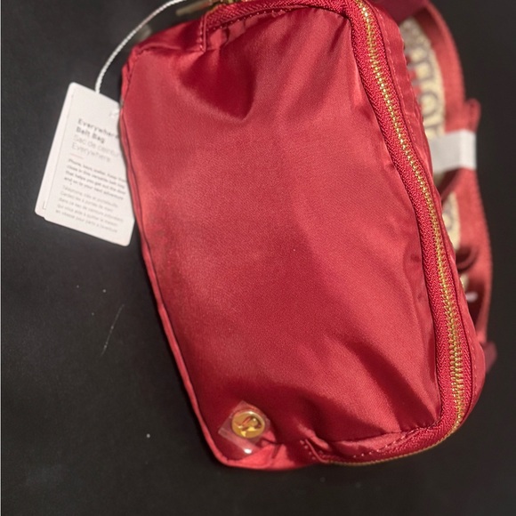 Lululemon Athletica Red Cosmetic Bag - Picture 1 of 1